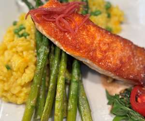 Crowd favorite alert: Salmon Risotto